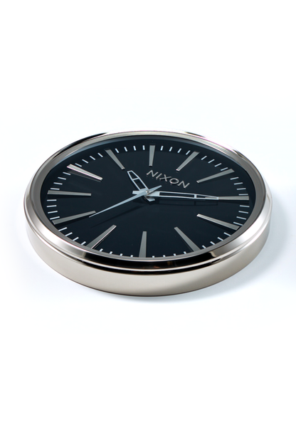 Sentry Wall Clock - Black View 4