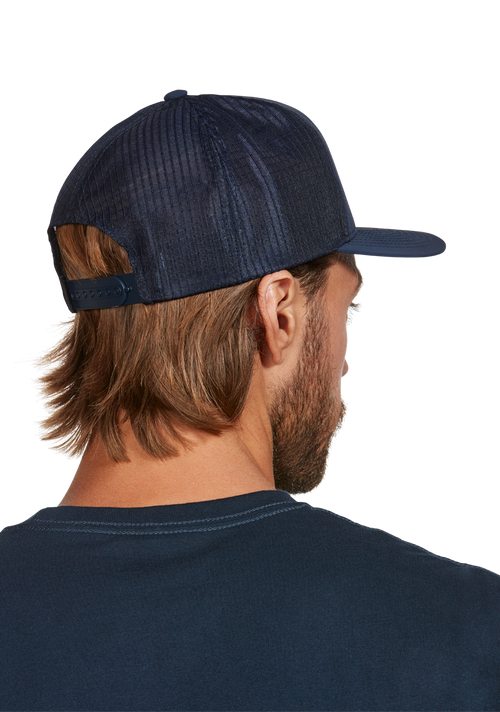 Casquette Snapback Frothy - Bleu nuit / jaune foncé