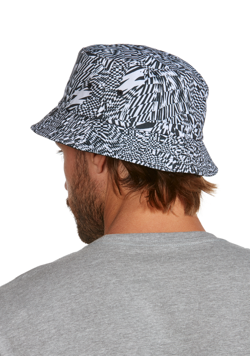 Undercover Bucket Hat - Black Digi Glitch