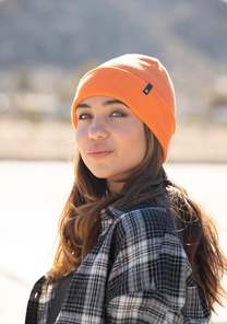 District Beanie - Light Orange View 6