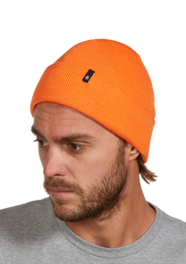 District Beanie - Light Orange View 3