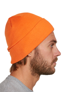 District Beanie - Light Orange View 4