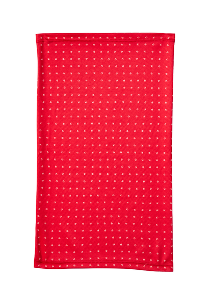 Silo Neck Gaiter - Red / White View 2