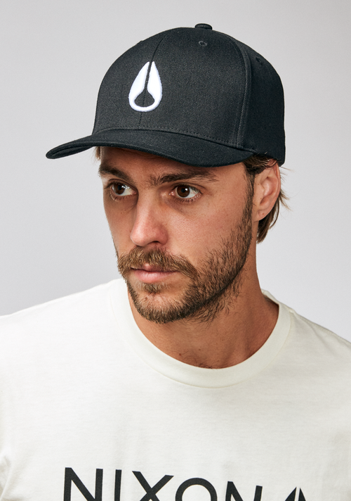 Deep Down Snapback - Noir / blanc