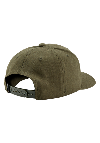 Deep Down Snapback - Olive View 2