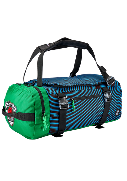 Grateful Dead Escape Duffel 45L - Black / Blue / Green View 5