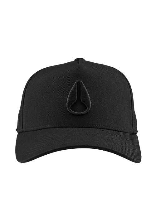 Snapback Deep Down Athletic - Noir uni / noir