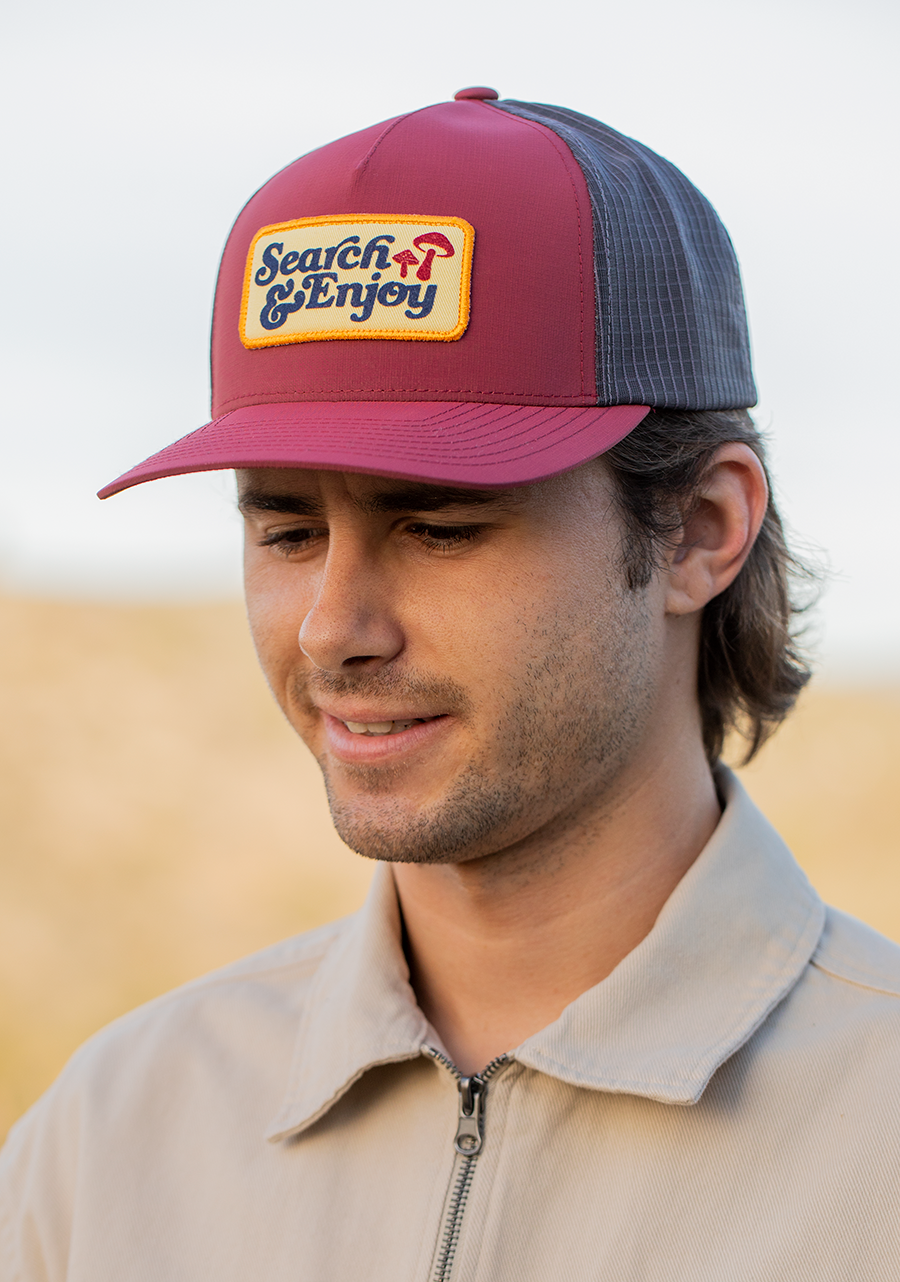 Searchin Trucker - Bourgogne / Gris