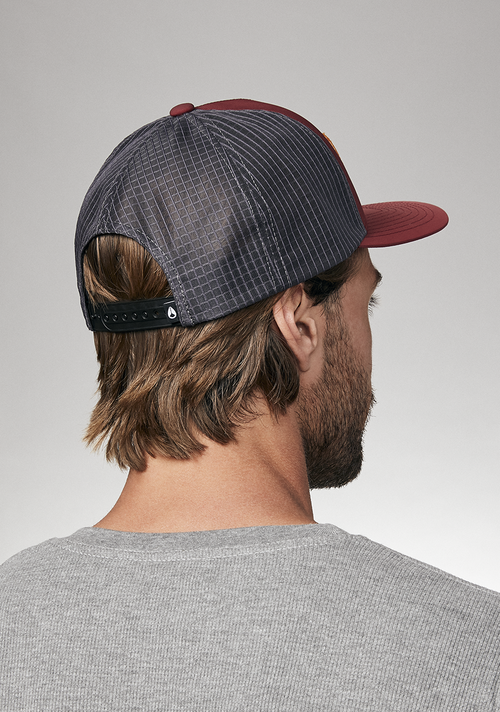 Searchin Trucker - Burgundy / Gray