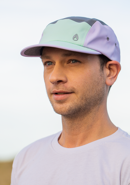 Mikey Tech Strapback - Pastel Green / Multi View 1