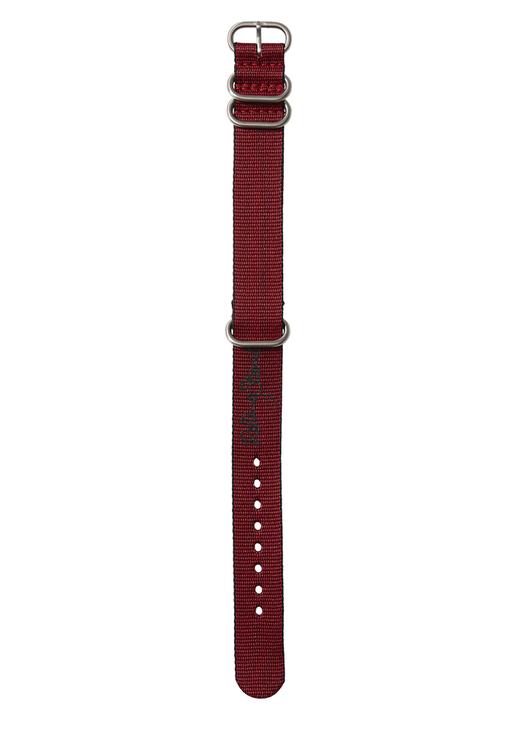 Rolling Stones 20mm Recycled One Piece Band - Red