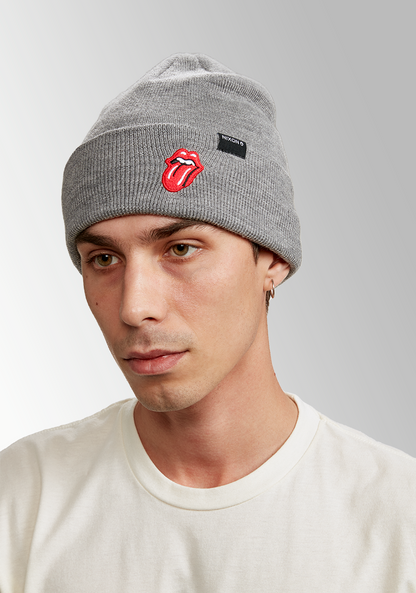 Rolling Stones Beanie - Gris moucheté View 3