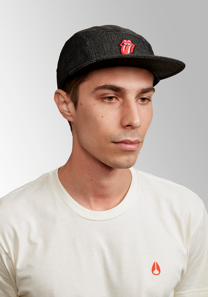 Rolling Stones Strapback - Noir View 5