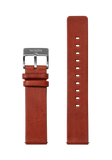 20mm Veg Tanned Leather Band - Cognac