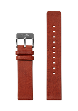 20mm Veg Tanned Leather Band - Cognac