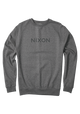 Wordmark Crew Sweatshirt - Dark Heather Gray