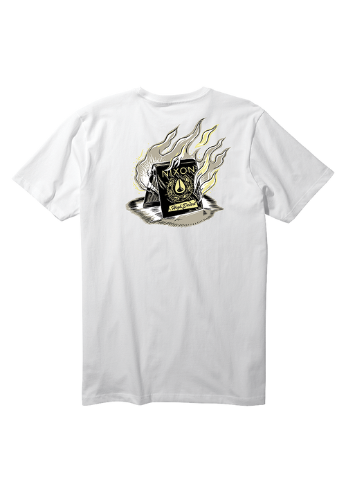 T-Shirt Burner - Blanc