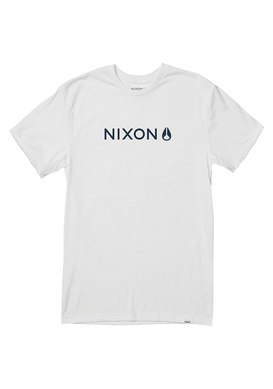 Basis T Shirt White Nixon CA