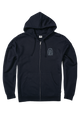 Temple Zip Hoodie - Navy