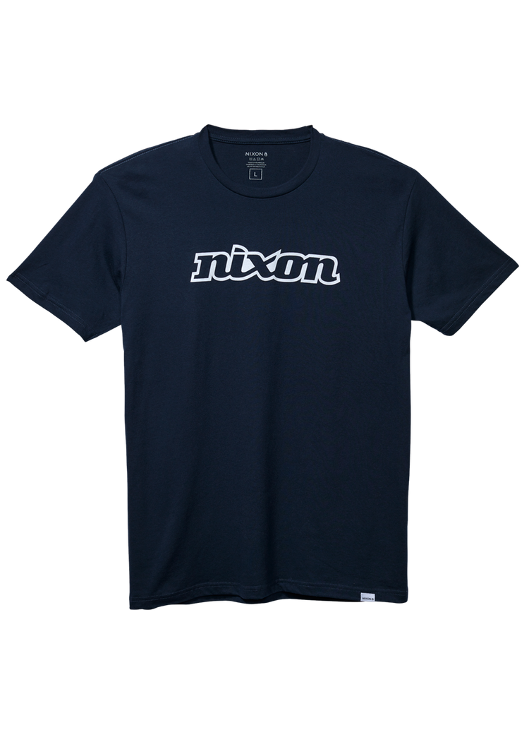 OG Script Eco-Repreve® T-Shirt - Bleu marine / blanc