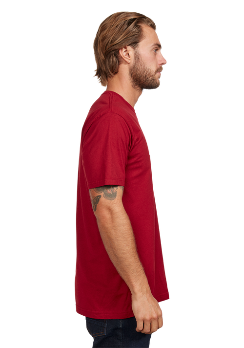 OG Script Eco-Repreve® T-Shirt - Rouge cardinal / blanc