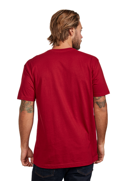 OG Script Eco-Repreve® T-Shirt - Rouge cardinal / blanc View 5