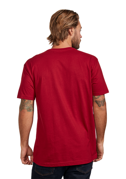 OG Script Eco-Repreve® T-Shirt - Rouge cardinal / blanc