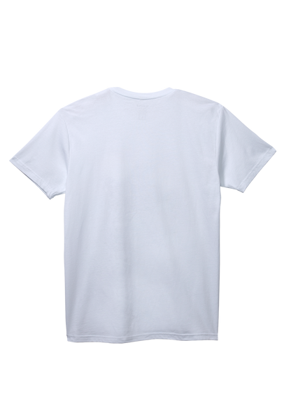 Stay Frothy Repreve® T-Shirt - White / Sage View 2