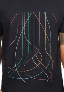 Winger Repreve® T-Shirt - Black / Multi View 6