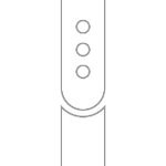 A grey band is shown, likely a fitness tracker or watch band.